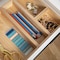 Martha Stewart Enzo 6 Piece Wooden Desk Drawer Organizer Set in Light Natural LY-68986-6-NAT-MS - alternate 8
